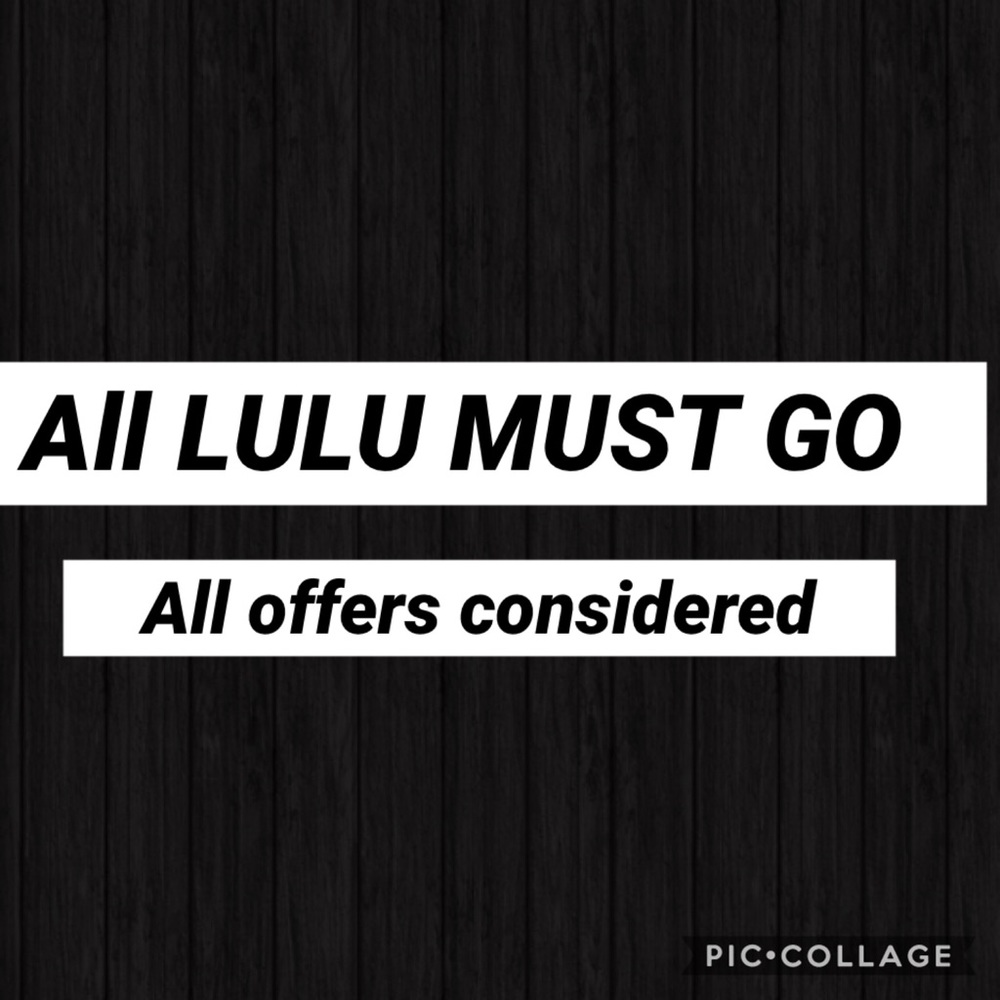 ALL LULU MUST GO